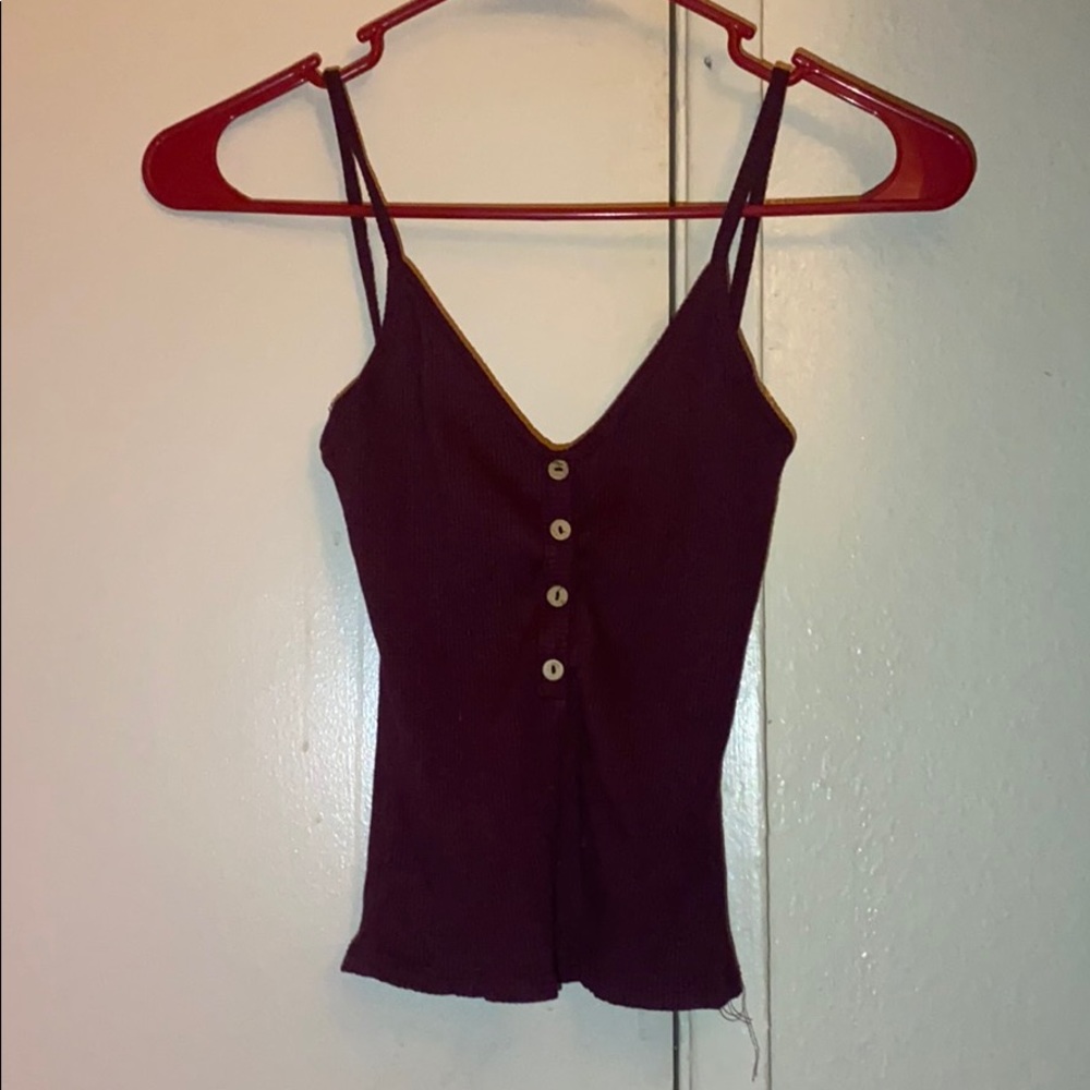 Red tank top